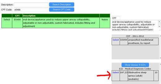 DentalWriter CrossCode ICD-10 Online